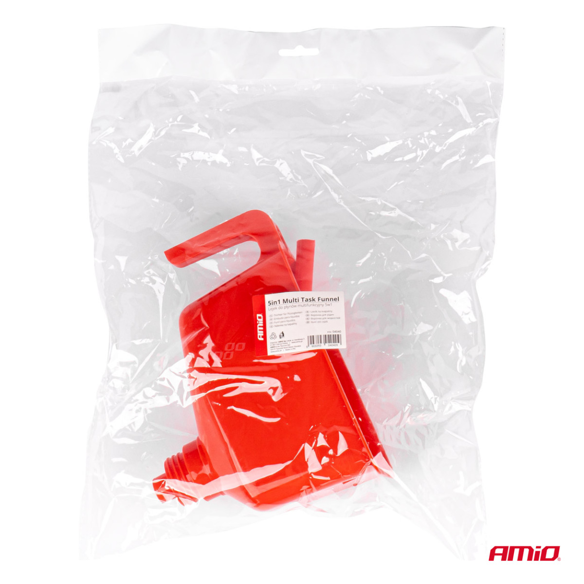 5in1 universalus daugiafunkcis piltuvas su filtru 16,5 cm AMIO-04040