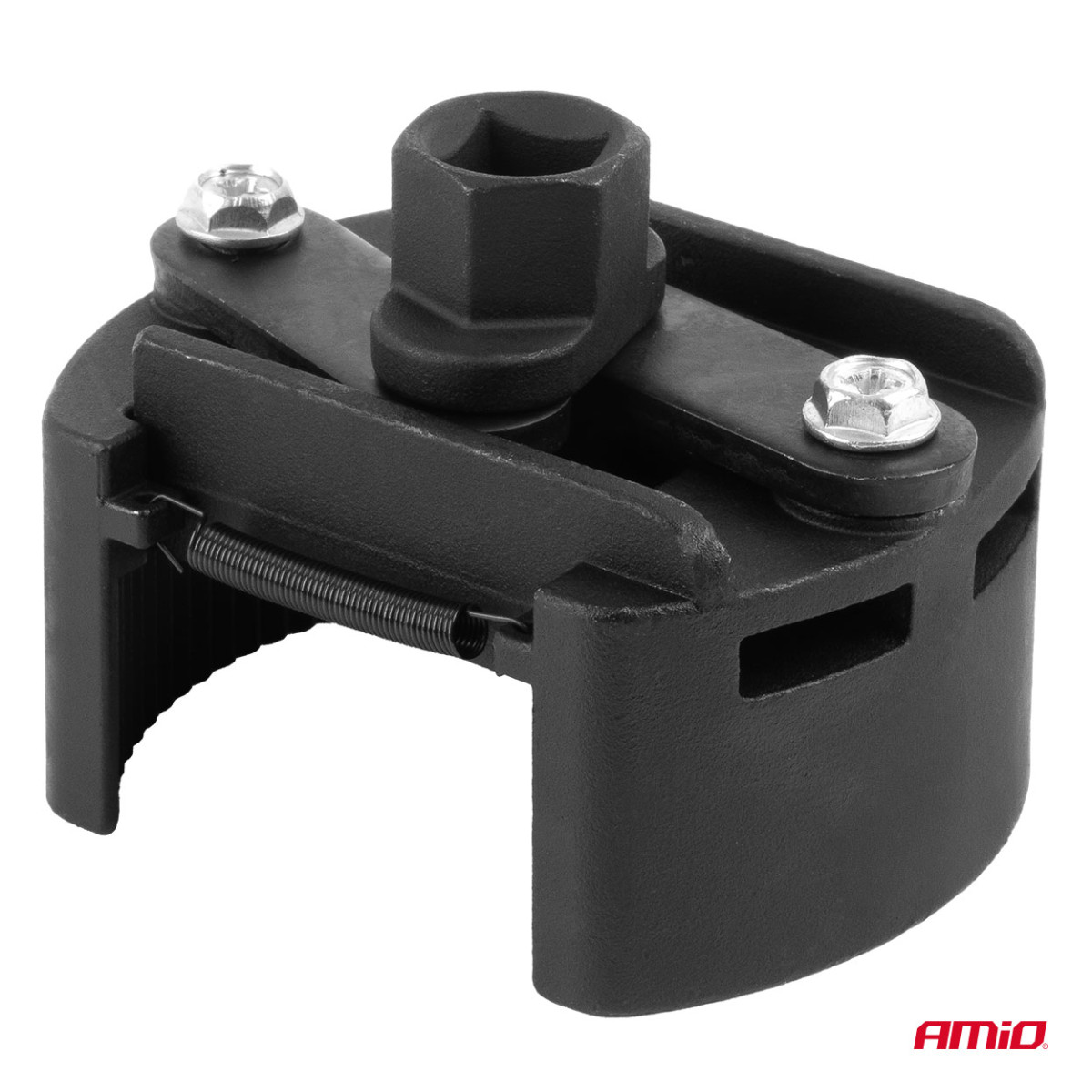 Reguliuojamas alyvos filtro raktas, 80–115 mm, CrV AMIO-04955