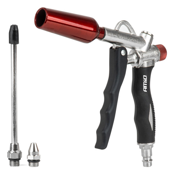 Pneumatinis prapūtimo pistoletas su Venturi antgaliu, 1/4", AMIO-04928 Pneumatinis prapūtimo pistoletas su Venturi antgaliu, 1/4", AMIO-04928