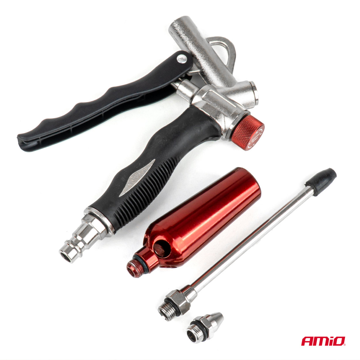 Pneumatinis prapūtimo pistoletas su Venturi antgaliu, 1/4", AMIO-04928