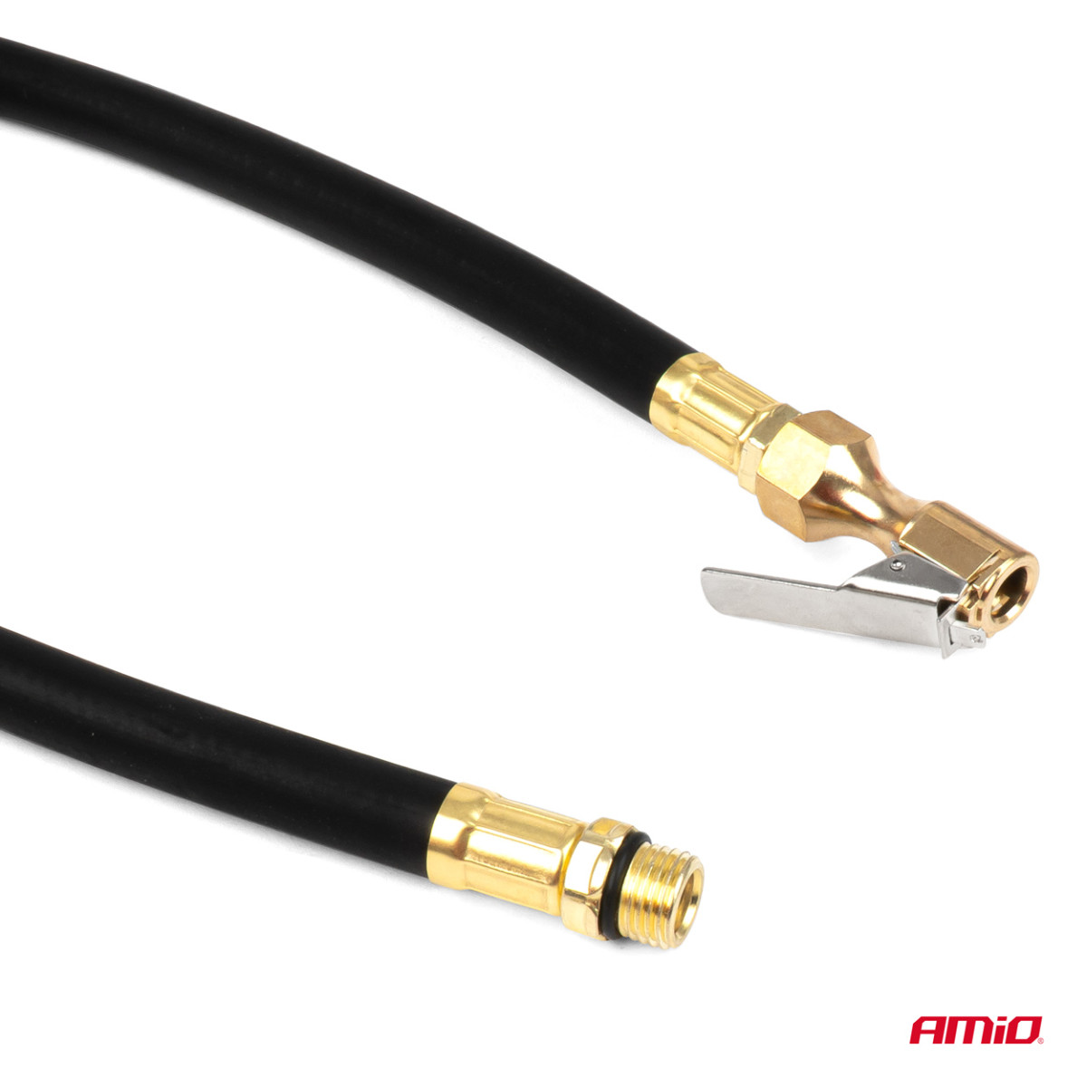 Pripūtimo pistoletas su skaitmeniniu manometru 18 bar AMIO-04482