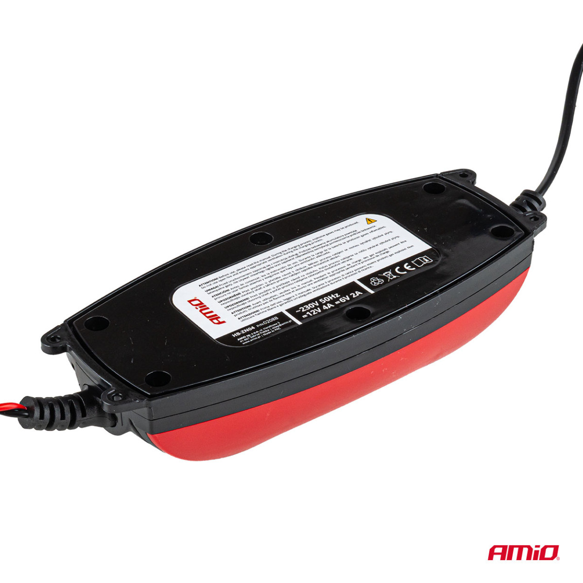 Skaitmeninis akumuliatoriaus įkroviklis DVL DBC 2A/4A 6V/12V AMIO-02088