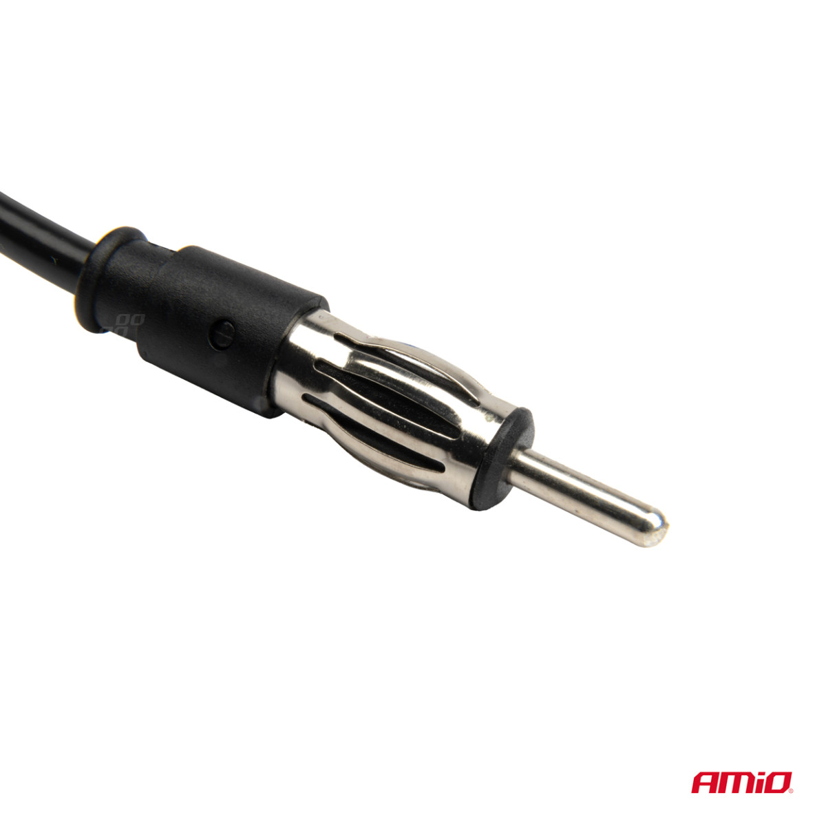 Anti-interferencinis automobilio antenos stiprintuvas 12V AMIO-04133