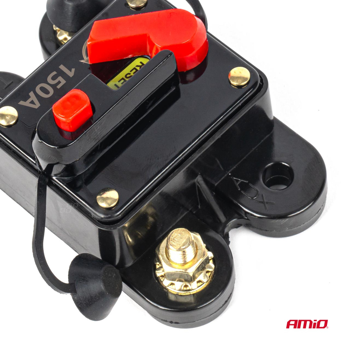 Automatinis automobilinis saugiklis / grandinės pertraukiklis 12-48V 150A AMIO-03829