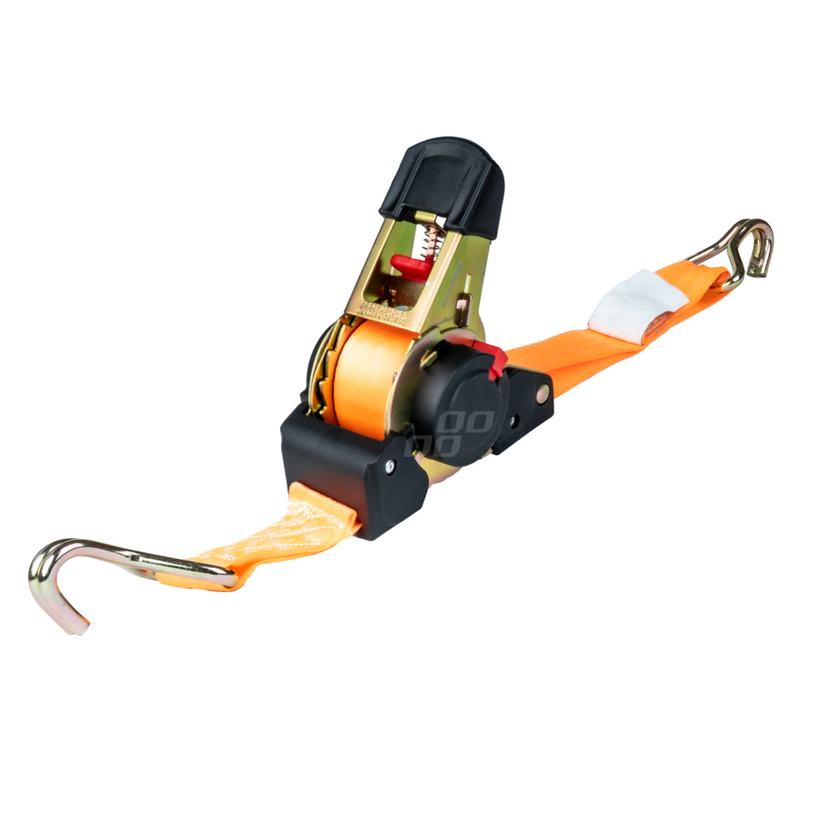 Krovinių tvirtinimo diržas su automatiniu vyniotuvu 1000/500 kg, 4 m x 38 mm, J-TYPE AMIO-03321