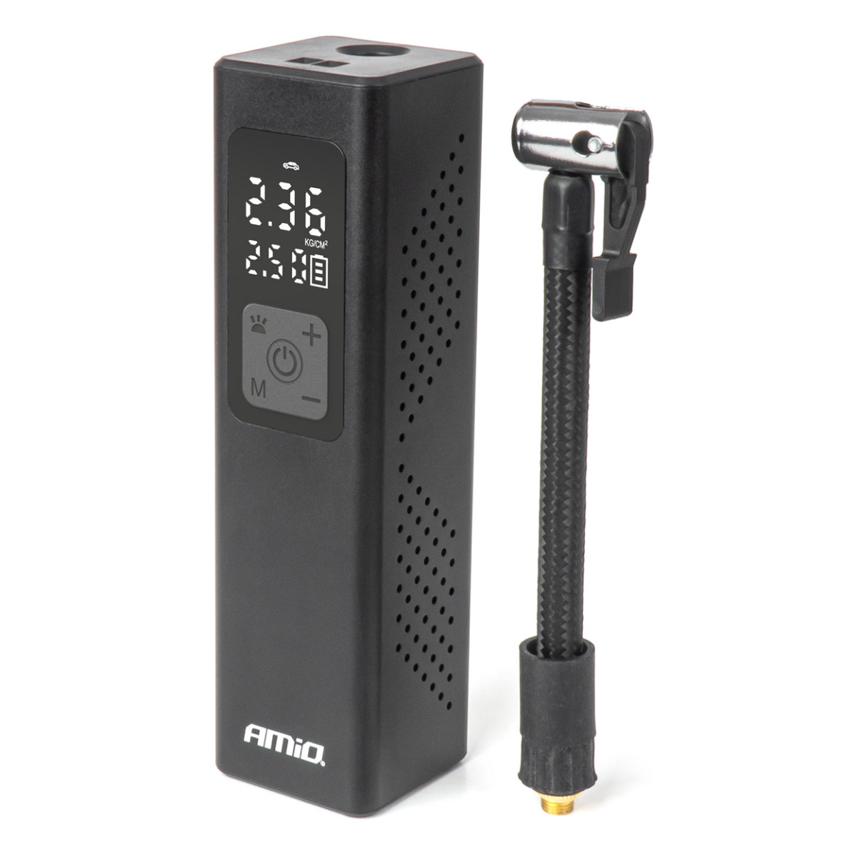 Automobilinis kompresorius su LED ekranu 12V 100W AMIO-04376