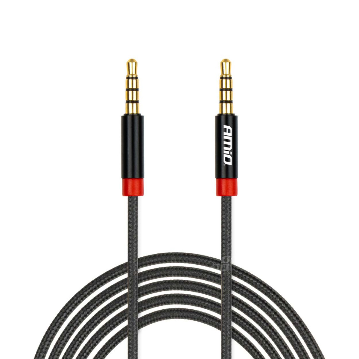 AUX kabelis Mini Jack–Jack 3,5 mm 200 cm AMIO-03270