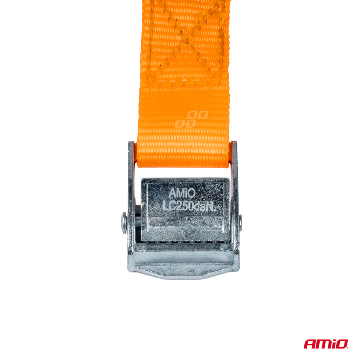 Krovinių tvirtinimo diržas su savispaudžiu užsegimu 5 m x 25 mm, AMIO-03292