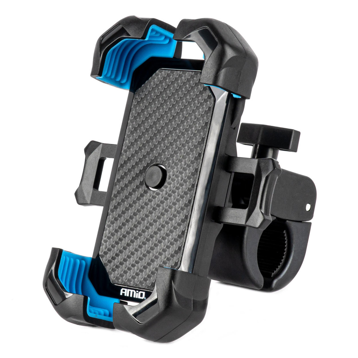 Telefono laikiklis dviračiui/motociklui/paspirtukui, pasukamas 360° AMIO-04146
