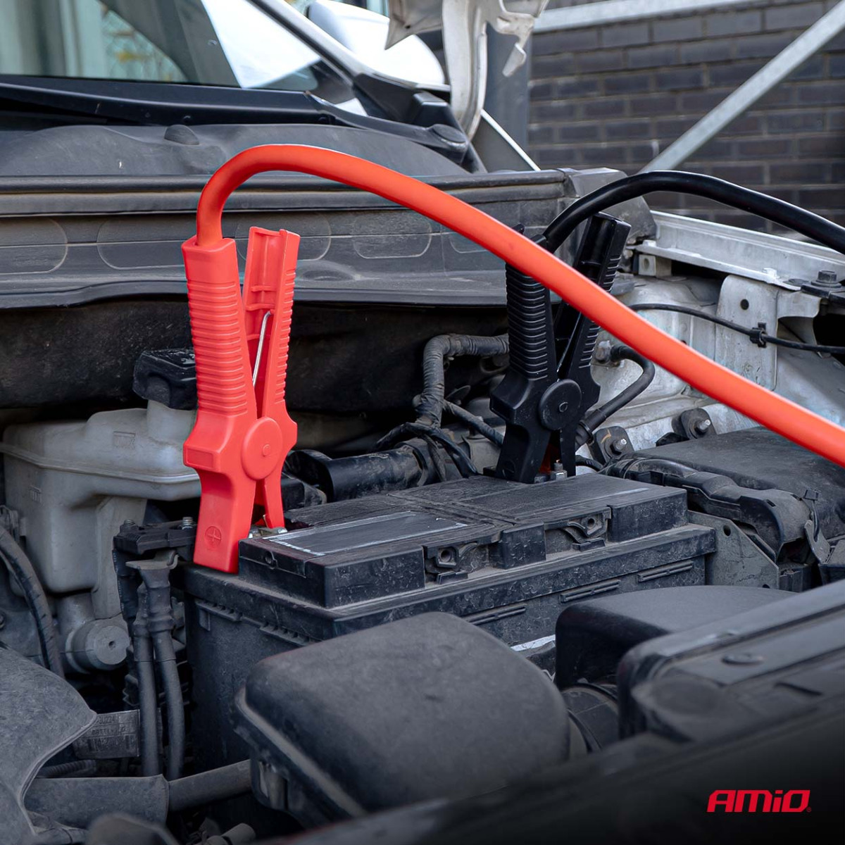 Užvedimo laidai 350A 3.5m TÜV AMIO-04594