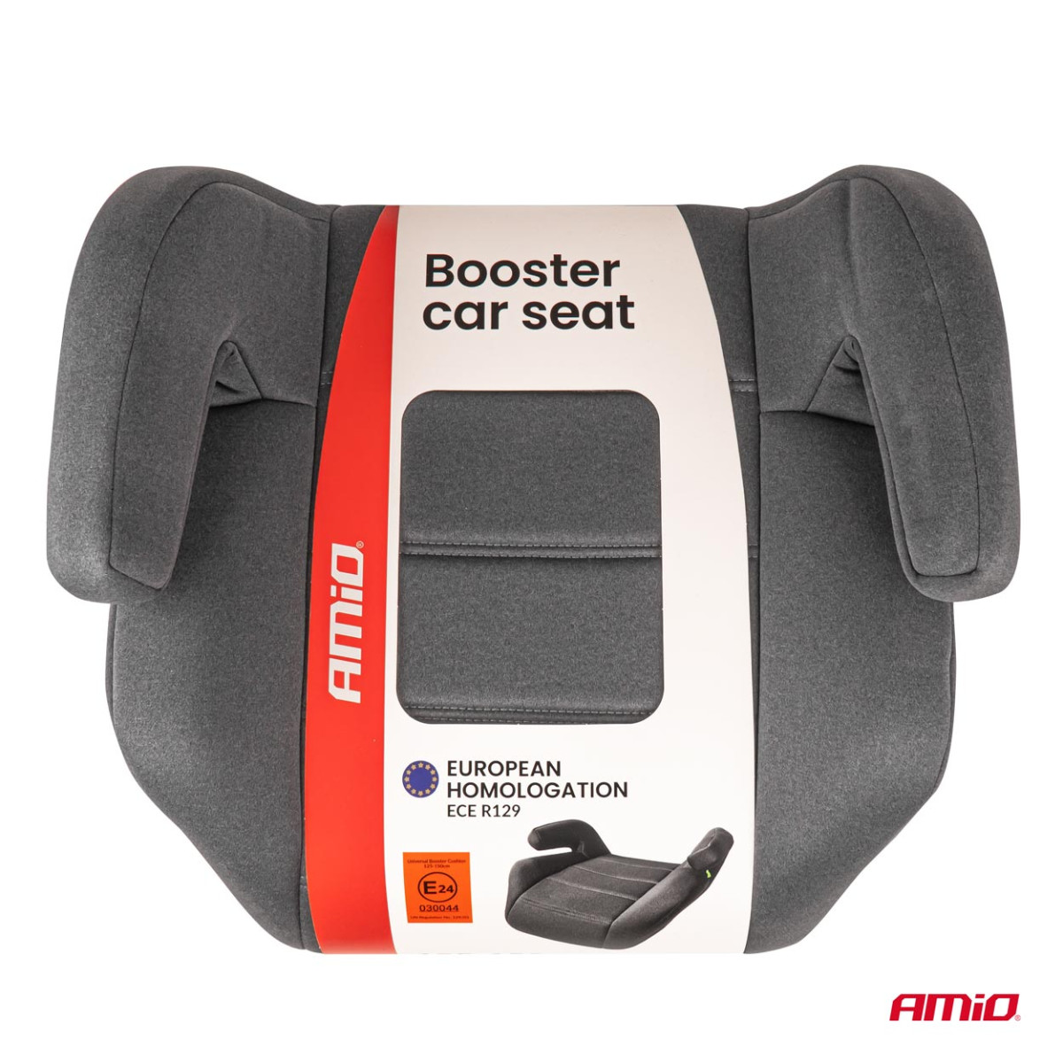 Automobilinės kėdutės paaukštinimas vaikams 125–150 cm ECE R129 I-Size, AMIO-04661