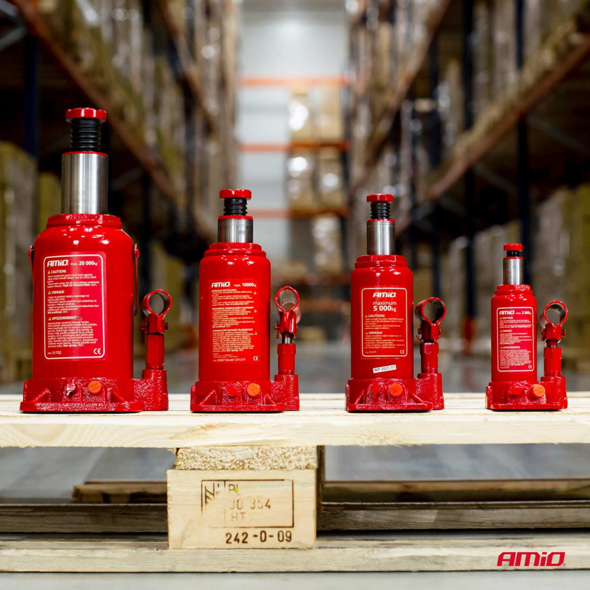 Hidraulinis stulpinis keltuvas 10 t, AMIO-02087