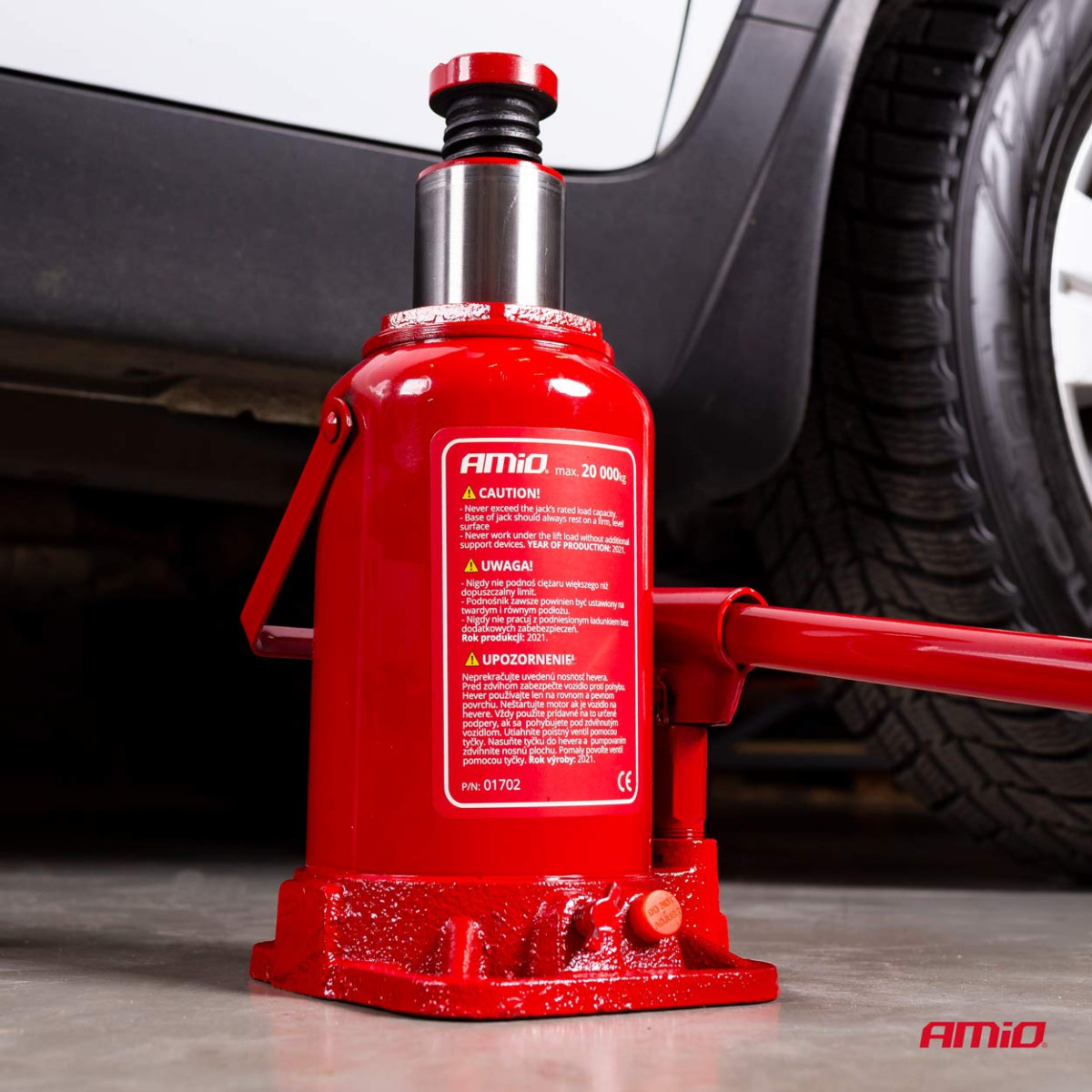 Hidraulinis stulpinis keltuvas 20 t, AMIO-01702