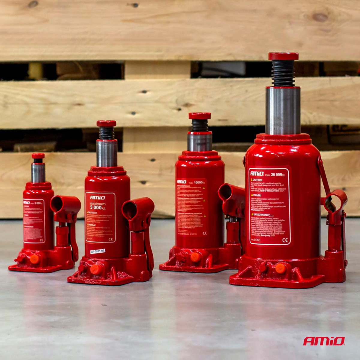 Hidraulinis stulpinis keltuvas 20 t, AMIO-01702