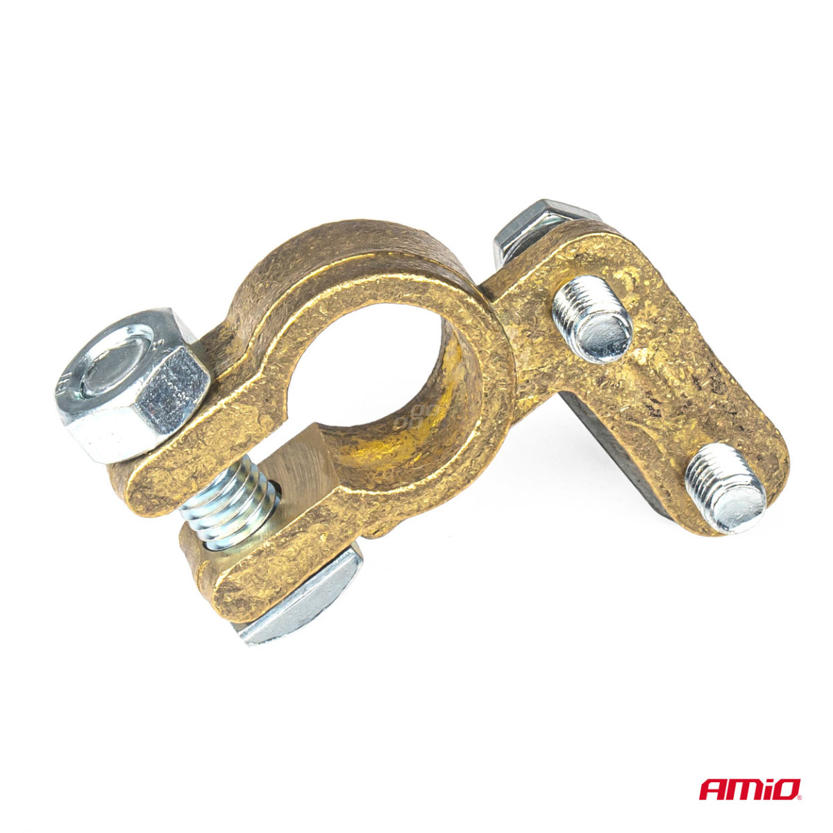 Varinė akumuliatoriaus jungtis NEIGIAMA, stiprinta, 600 A, AMIO-01661M