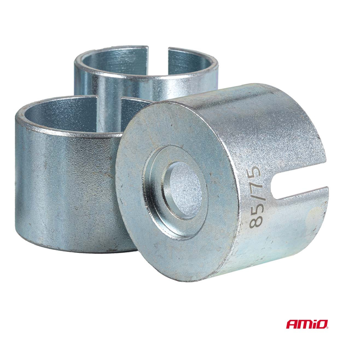 Įrankių rinkinys įvorėms ir guoliams ištraukti, 27 vnt. AMIO-04773