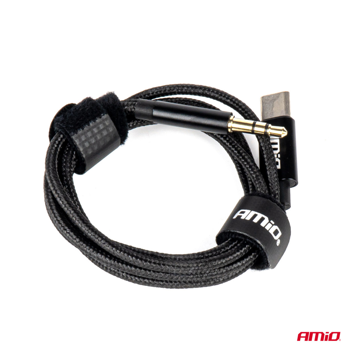 USB-C į 3,5 mm Mini Jack AUX kabelis 1 m AMIO-04294