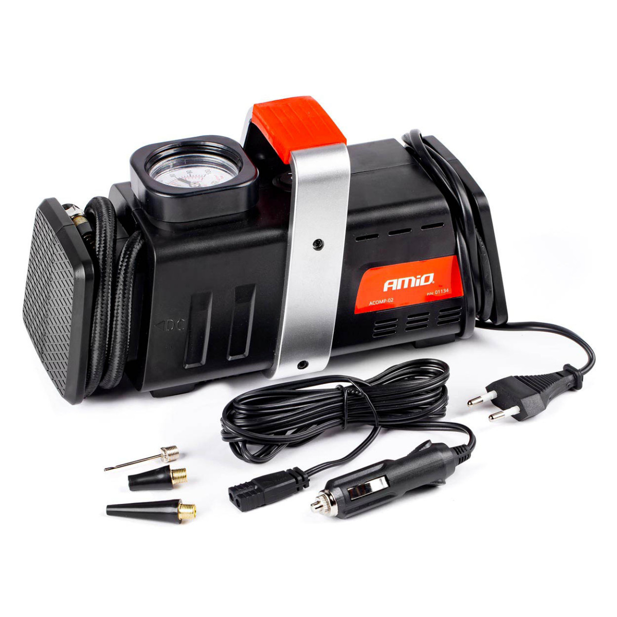 Automobilinis oro kompresorius 12V/230V ACOMP-02 AMIO-01134