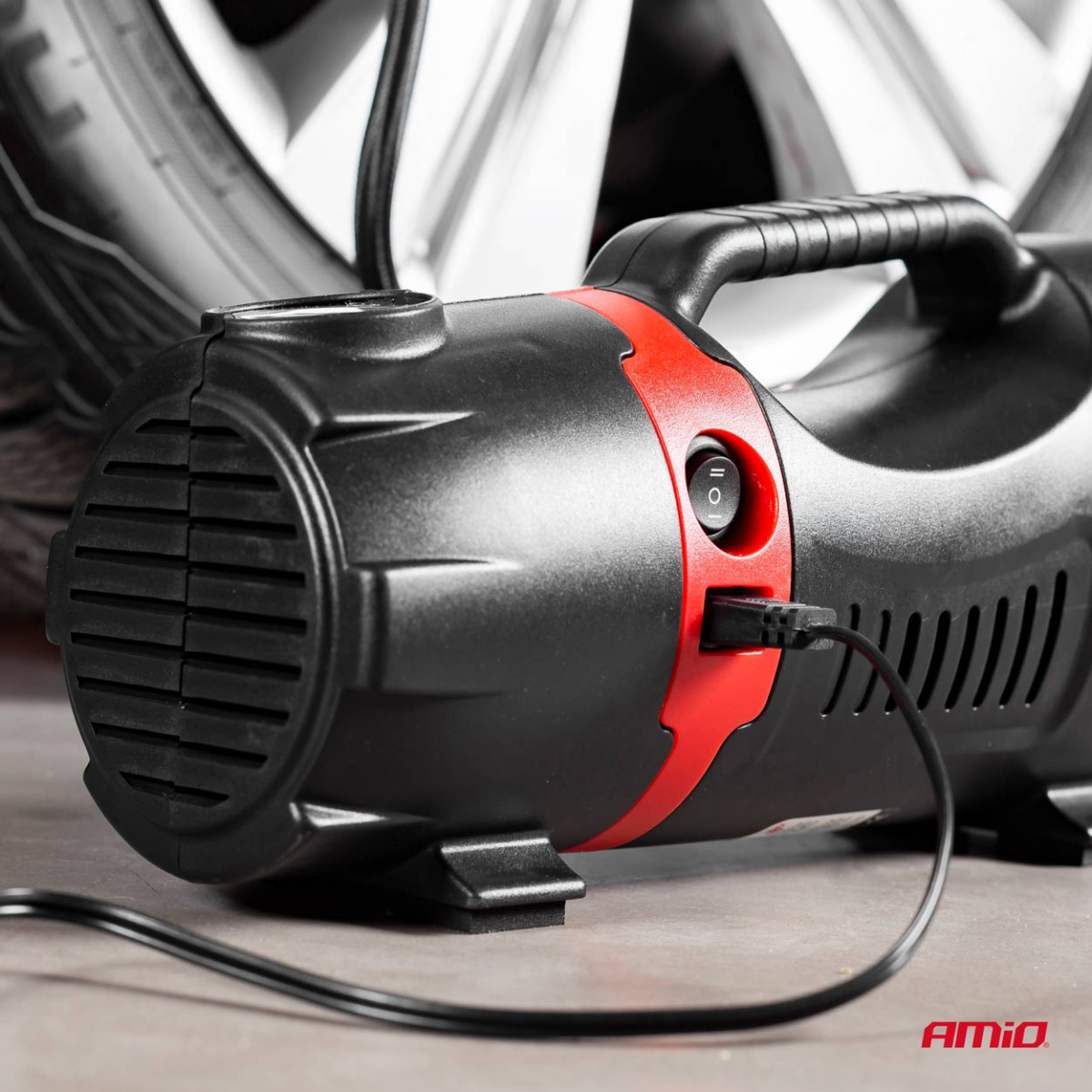 Automobilinis oro kompresorius 12V/230V ACOMP-09 AMIO-02383