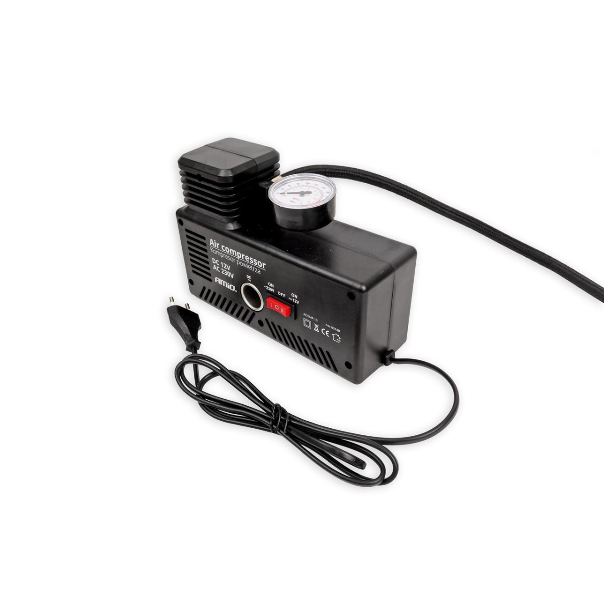 Automobilinis kompresorius 12V / 230V, AMIO-02188