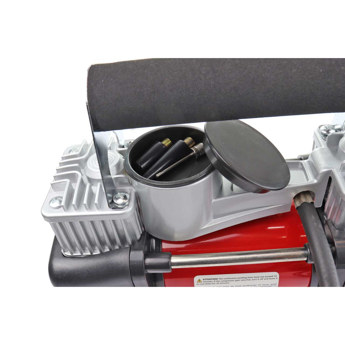 Automobilinis oro kompresorius 12V HQ, dvicilindris ACOMP-04 AMIO-01136