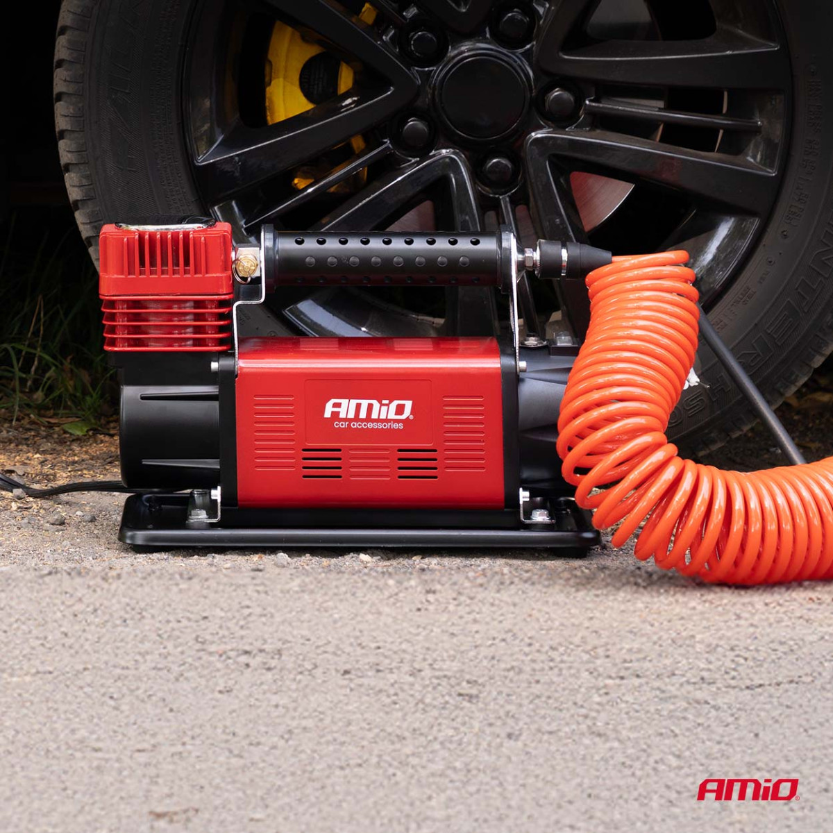 Automobilinis kompresorius Heavy Duty 600W 12V ACOMP-24 AMIO-04398