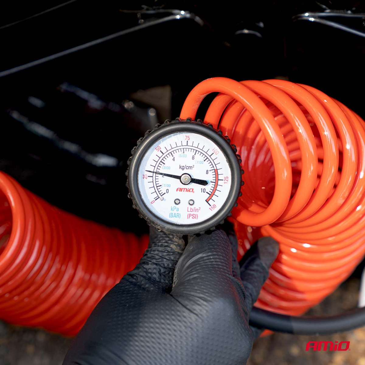 Automobilinis kompresorius Heavy Duty 600W 12V ACOMP-24 AMIO-04398