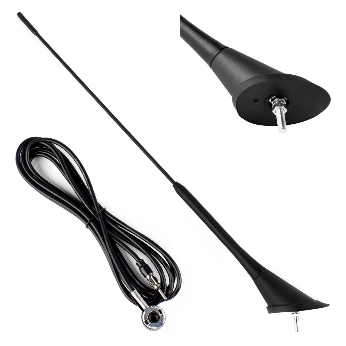 Automobilinė antena 40 cm, ANT07 AMIO-01507