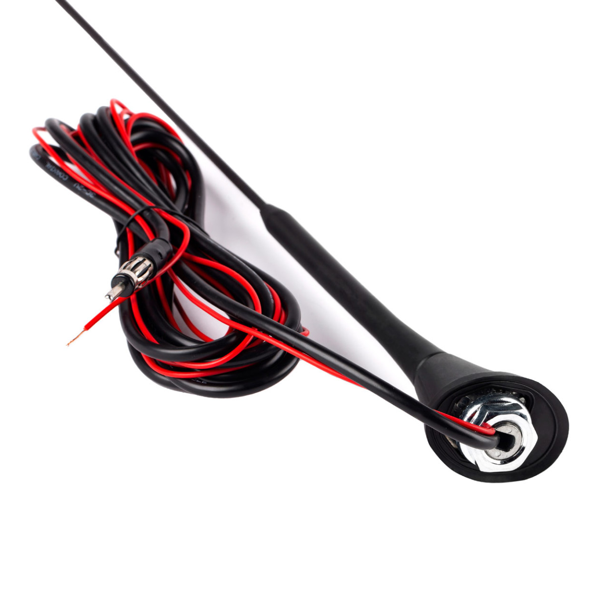 Automobilinė antena 40 cm su stiprintuvu, ANT08 AMIO-01511