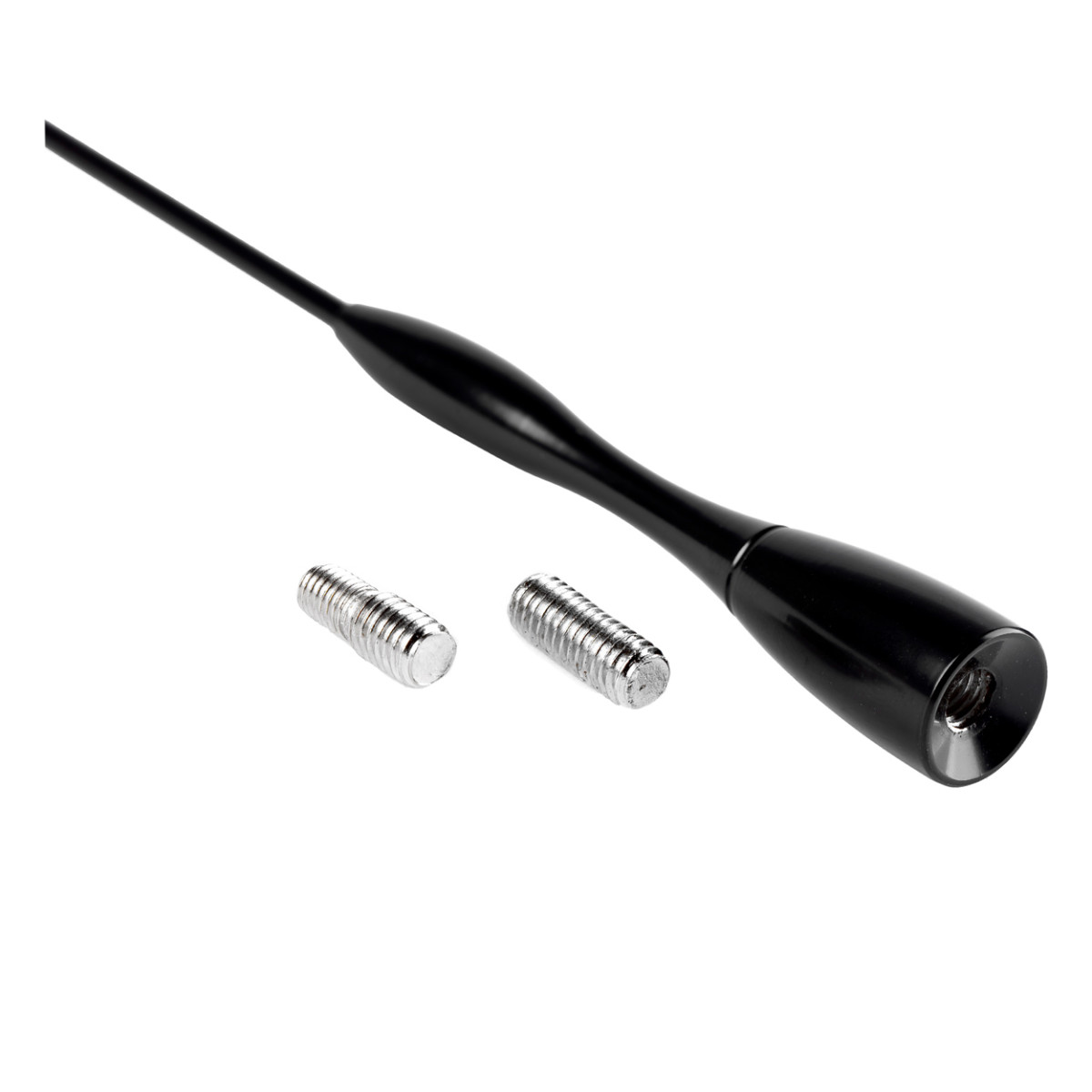 Automobilinė aliumininė antena, 16 cm, su 5/6 mm adapteriu, ANTM04 AMIO-01052