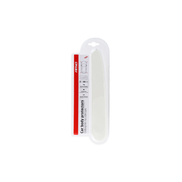 Automobilio bamperio apsaugos 2 x 30cm, skaidrios CBP-2 AMIO-02503