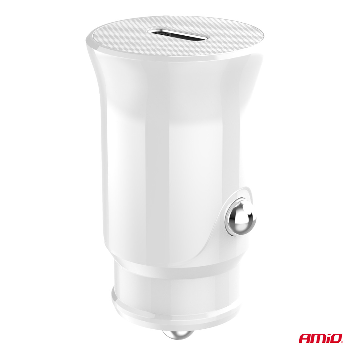 Automobilinis įkroviklis 20W 12/24V AMiO-03876