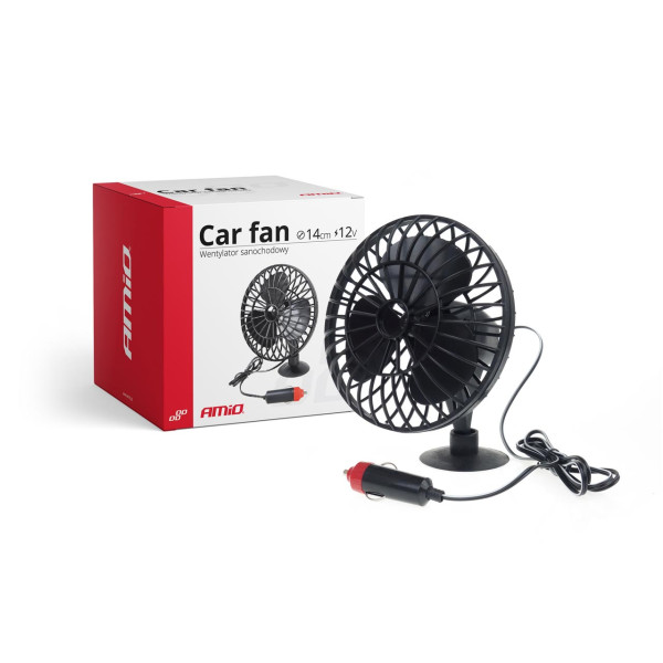 Automobilinis ventiliatorius su siurbtuku, miniFAN 12V