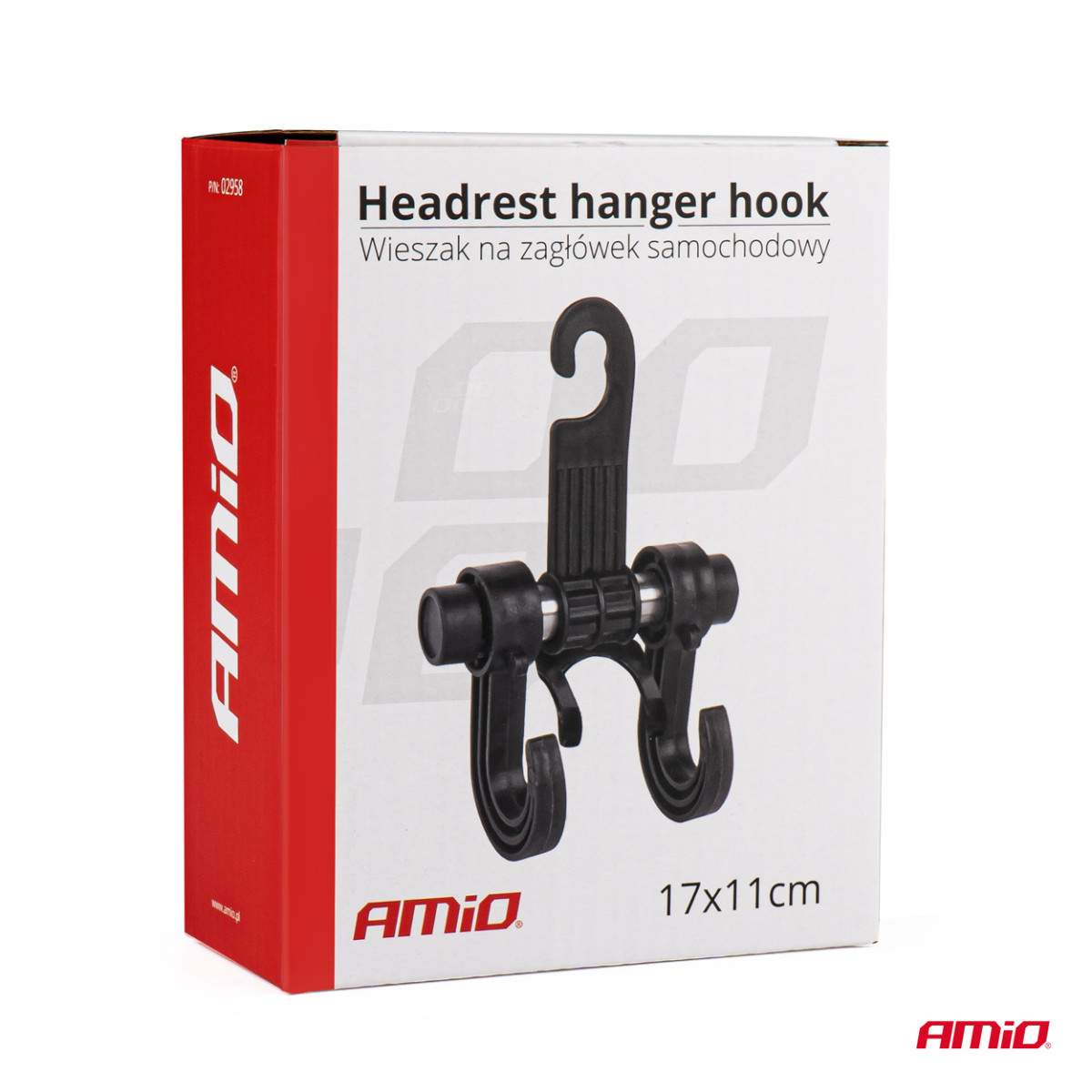 Kabliukai galvos atramai automobilyje AMIO-02958