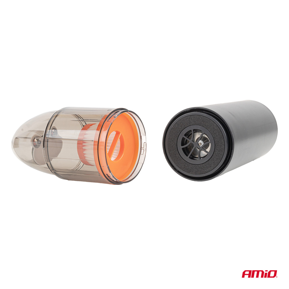 Belaidis automobilinis dulkių siurblys 6 kPa, 50W, 150 ml AMIO-04888