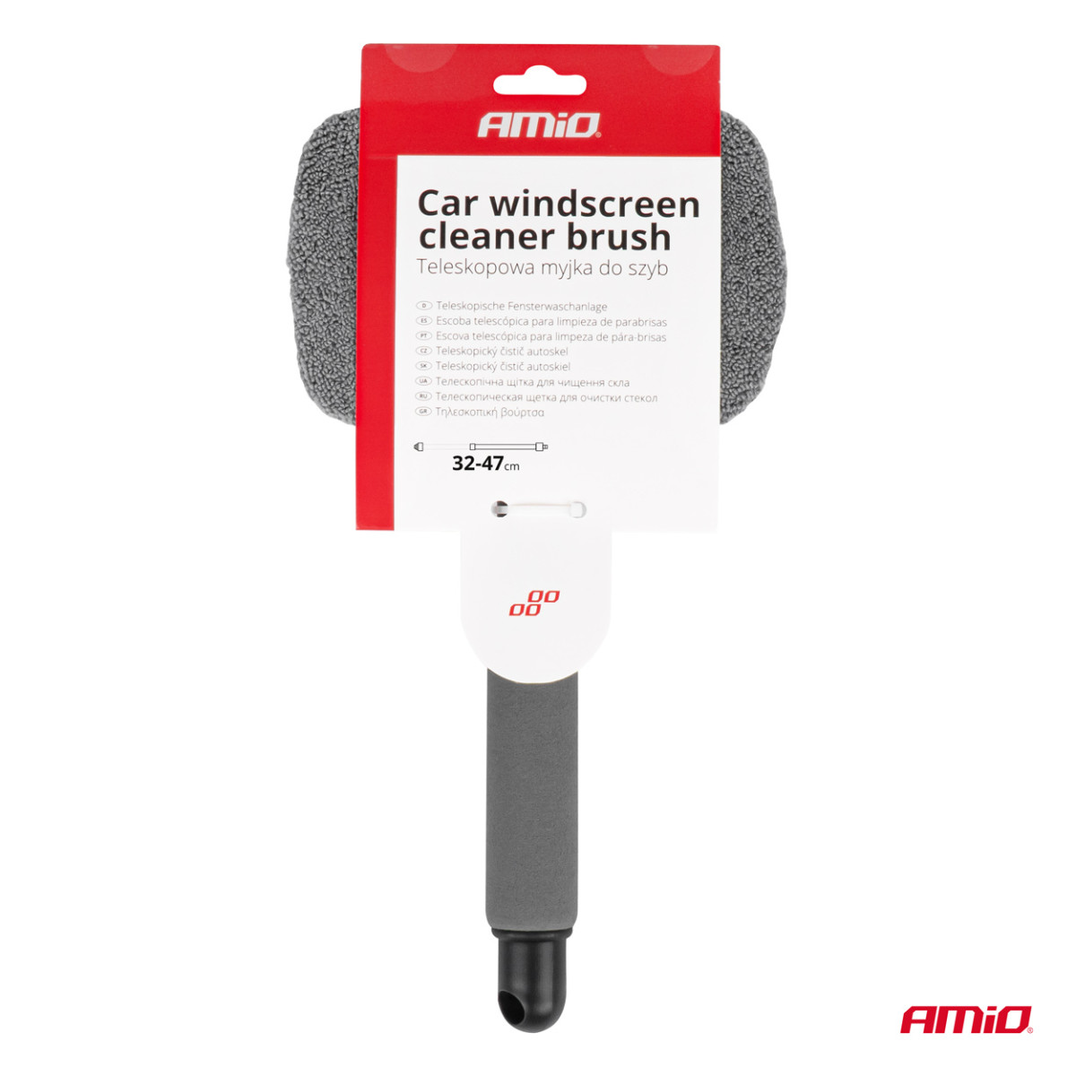 Teleskopinis mikropluošto langų plovimo šepetys 30,5/46 cm 