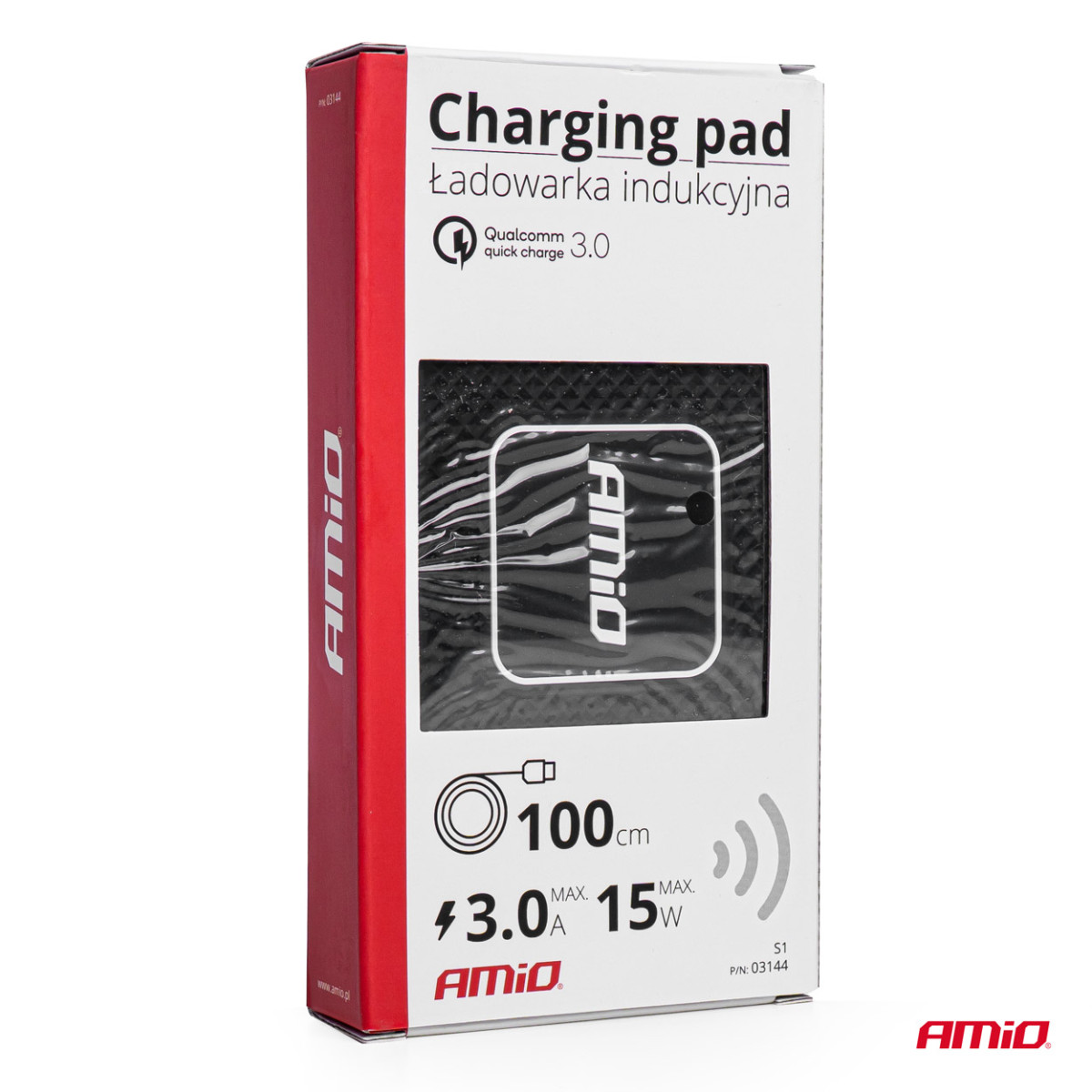 Belaidis įkrovimo kilimėlis 15W 158x78 mm WCP-1