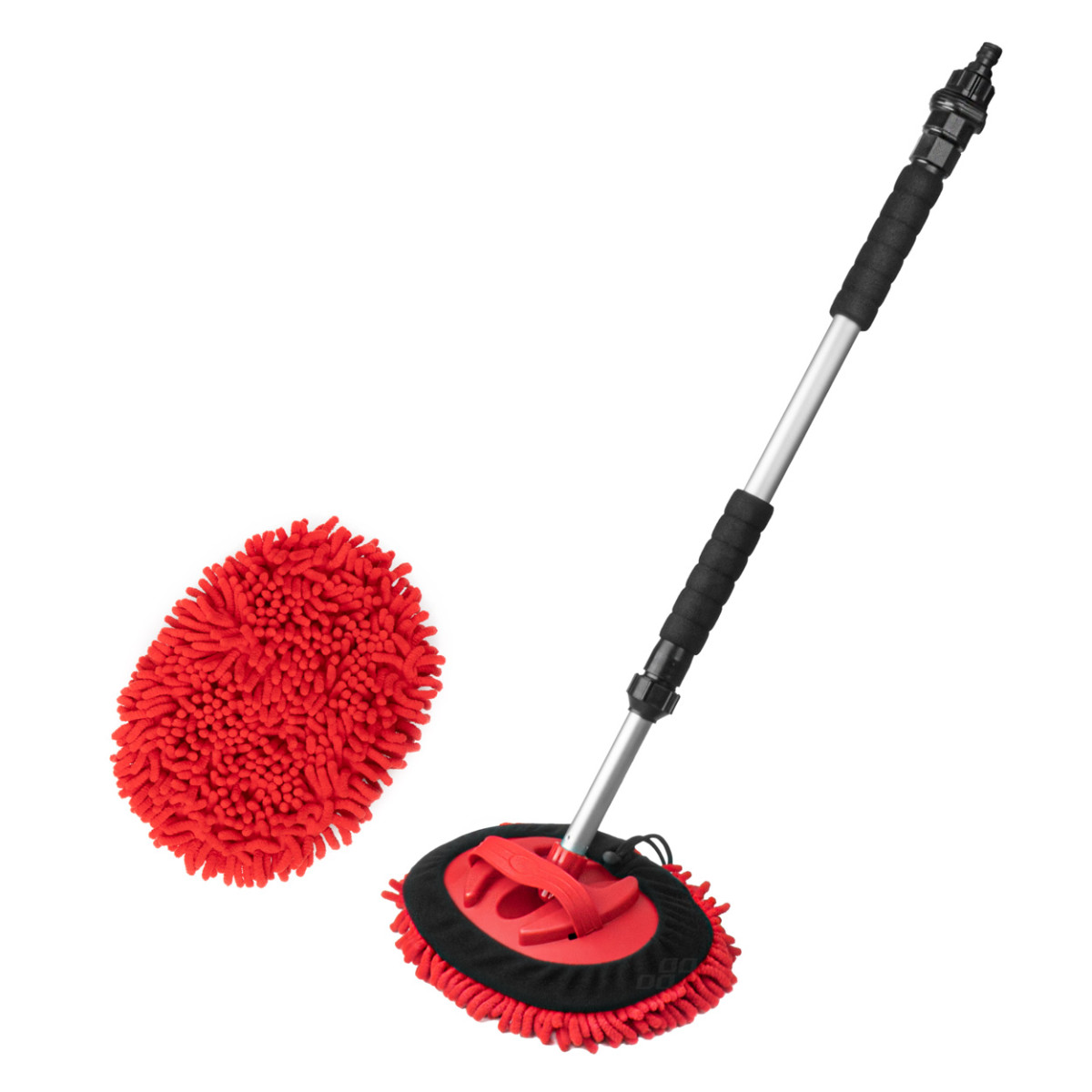 Teleskopinis mikropluošto automobilio plovimo šepetys 67–100 cm
