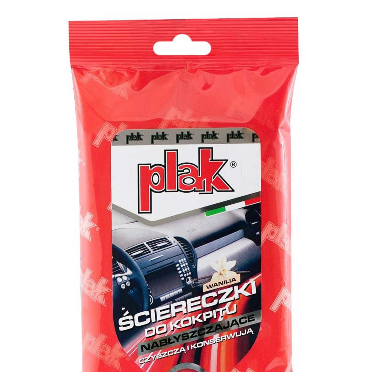 PLAK servetėlės salonui / plastikui, 24 vnt., vanilės kvapas