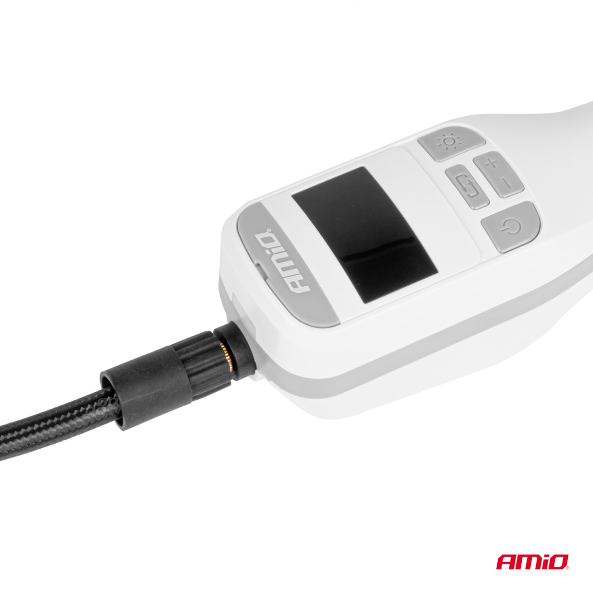 Belaidis automobilinis kompresorius 40W su powerbank AMIO-03689