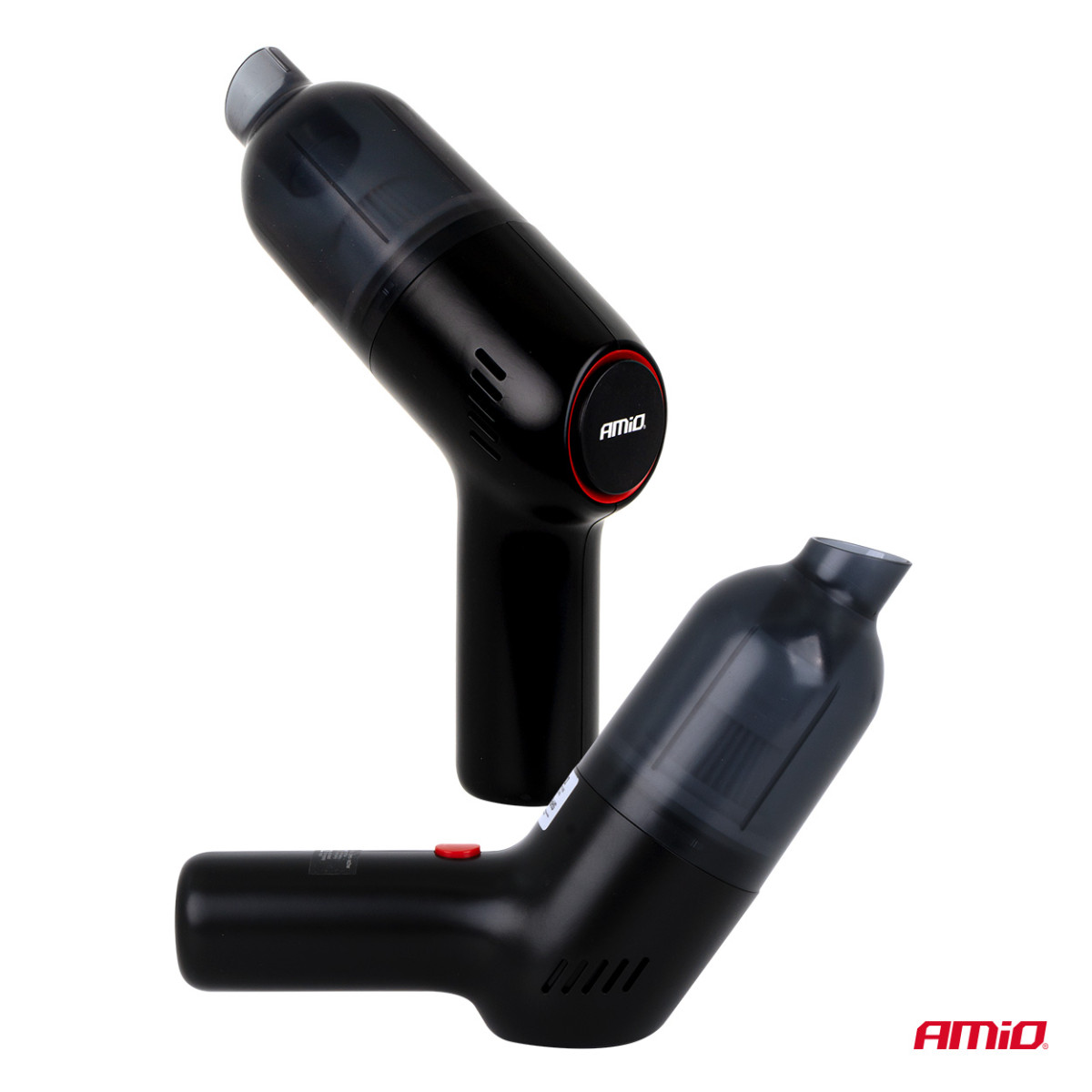 Belaidis automobilinis dulkių siurblys 70 W, 11 kPa, USB-C, su HEPA filtru, VC-08 AMIO-04416