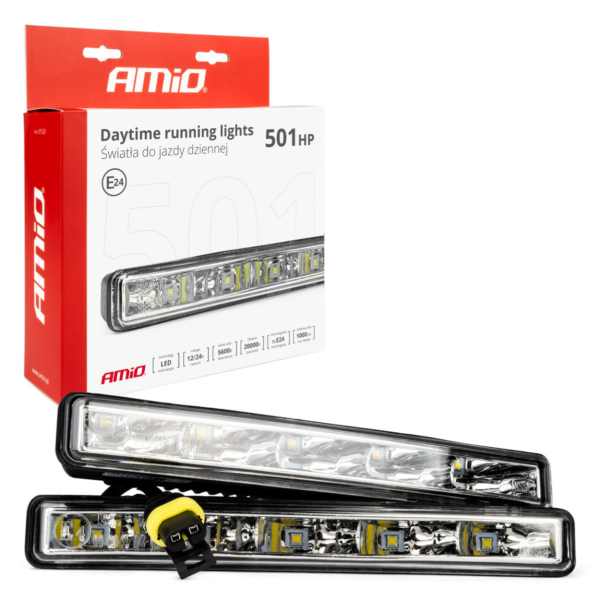 Dienos šviesos žibintai DRL 501HP