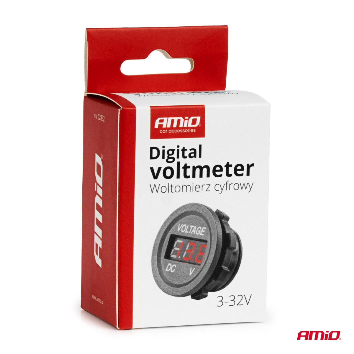 Skaitmeninis voltmetras 3-32V MOD-02