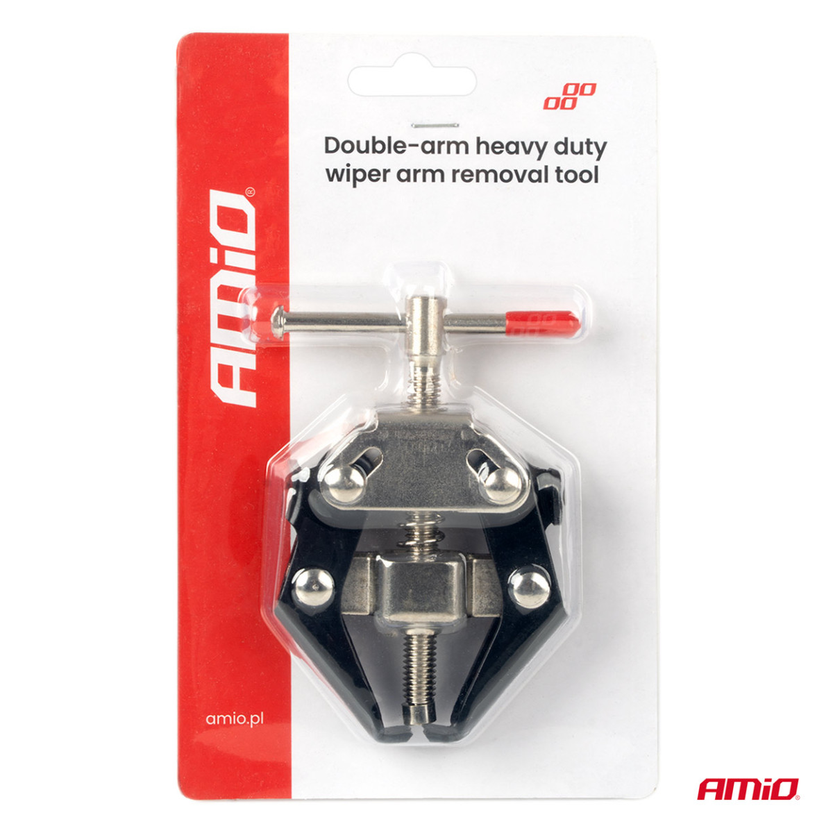 Dviejų rankų tvirtas valytuvų rankenėlių traukiklis AMIO-04750