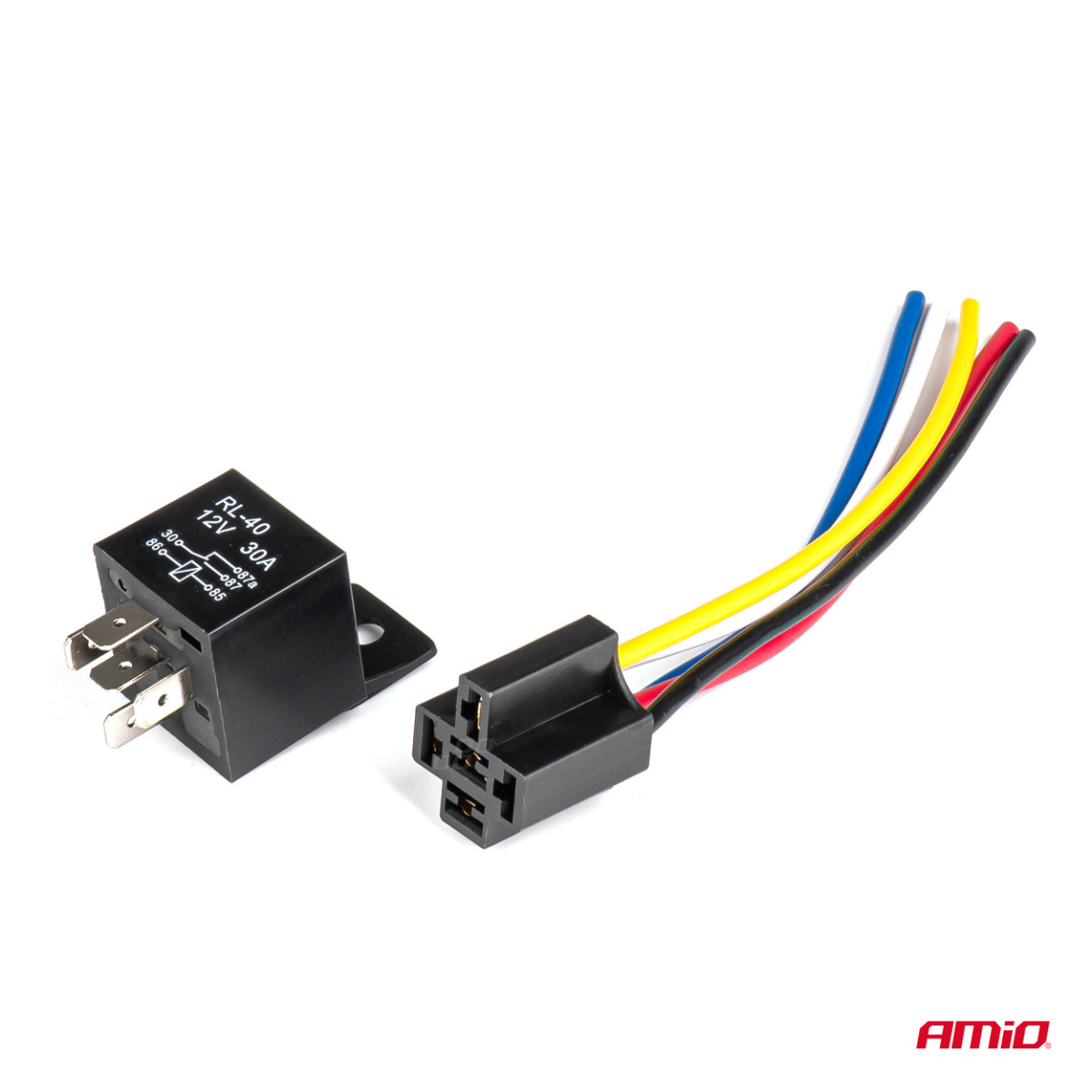 Dienos žibintai LED su posūkio signalu 2in1 PY21W AMIO-02451