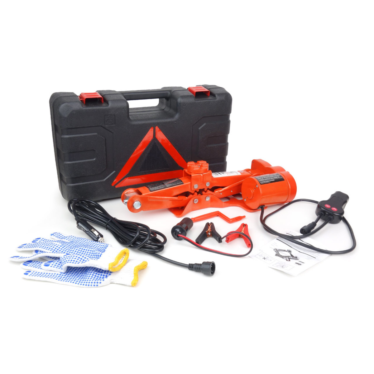 Elektrinis trapezinis keltuvas 3000 kg, 12 V su nuotoliniu valdymu ir remonto rinkiniu AMIO-02406