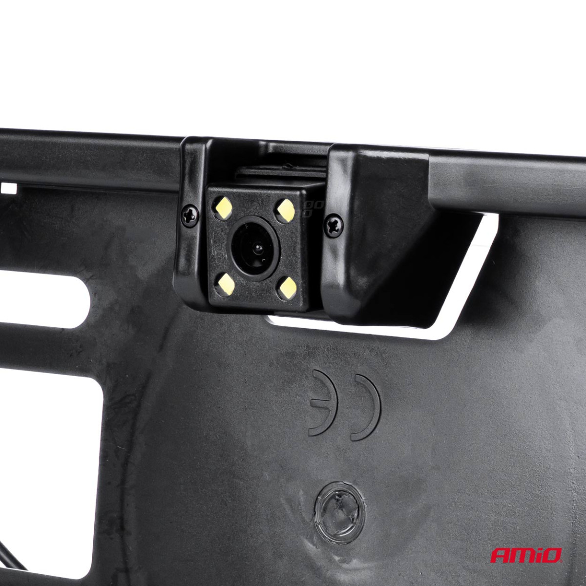 Atbulinės eigos kamera su parkavimo davikliais numerio rėmelyje 3 in 1 HD-410 720p