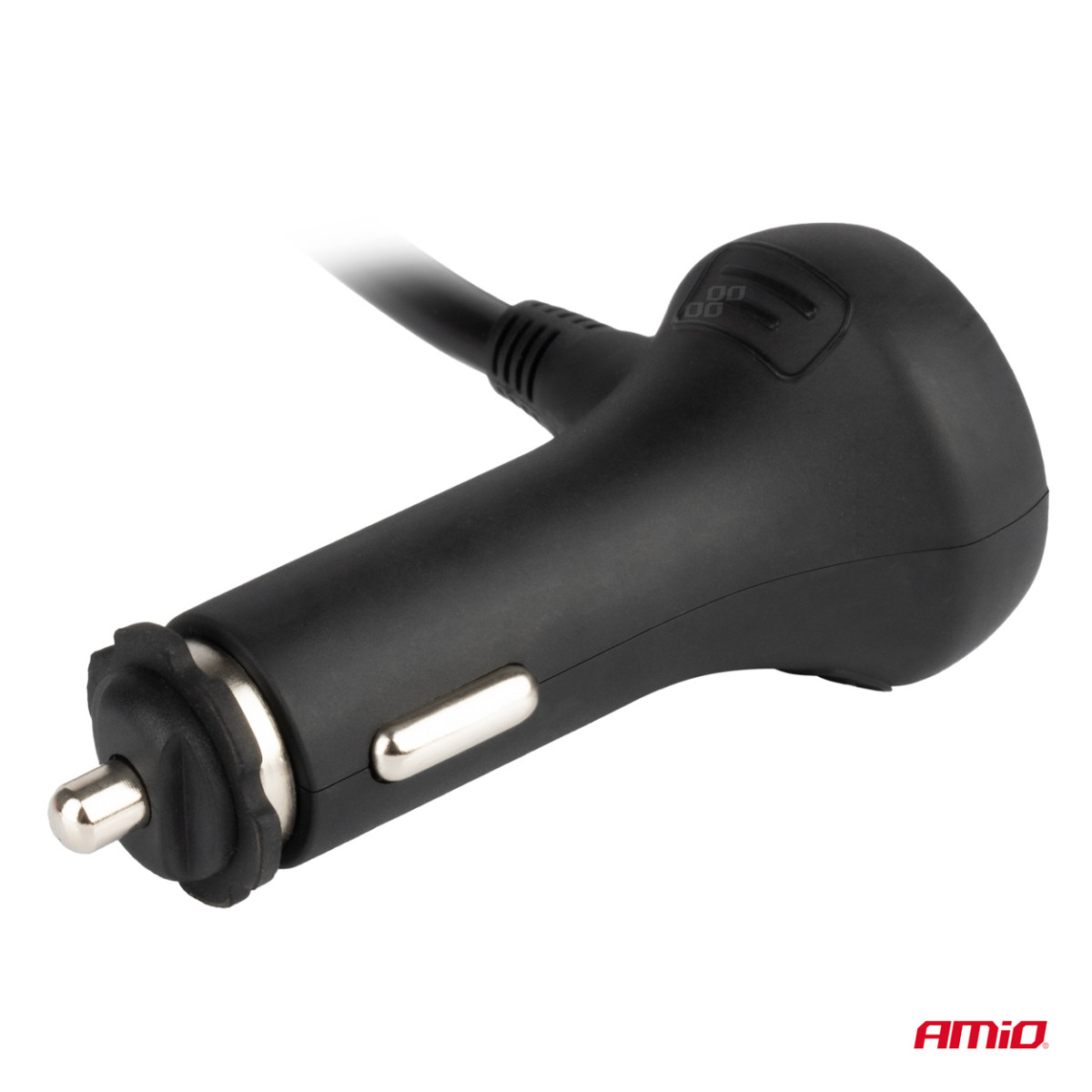 Išplėtimo lizdas su voltmetru, USB ir USB-C 12–24 V, AMIO-03781