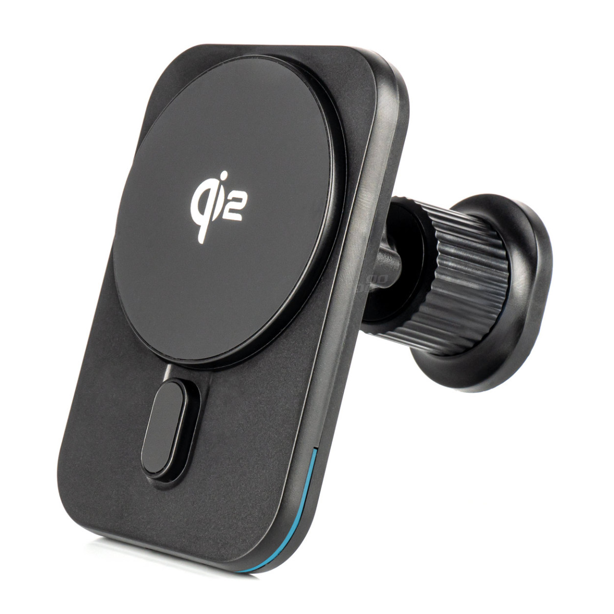 Magnetinis belaidis automobilinis įkroviklis Qi2 15W – prie ventiliacijos/prietaisų skydelio AMIO-04179