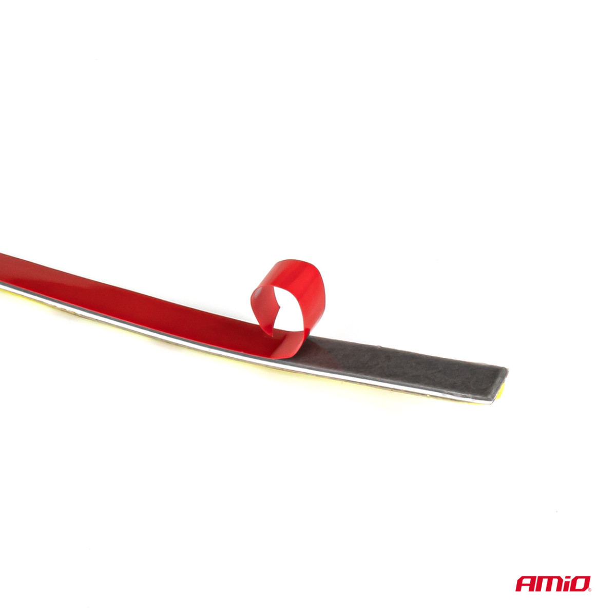 Lanksčios šoninės COB LED juostos 2x30 cm 12V, gintarinė